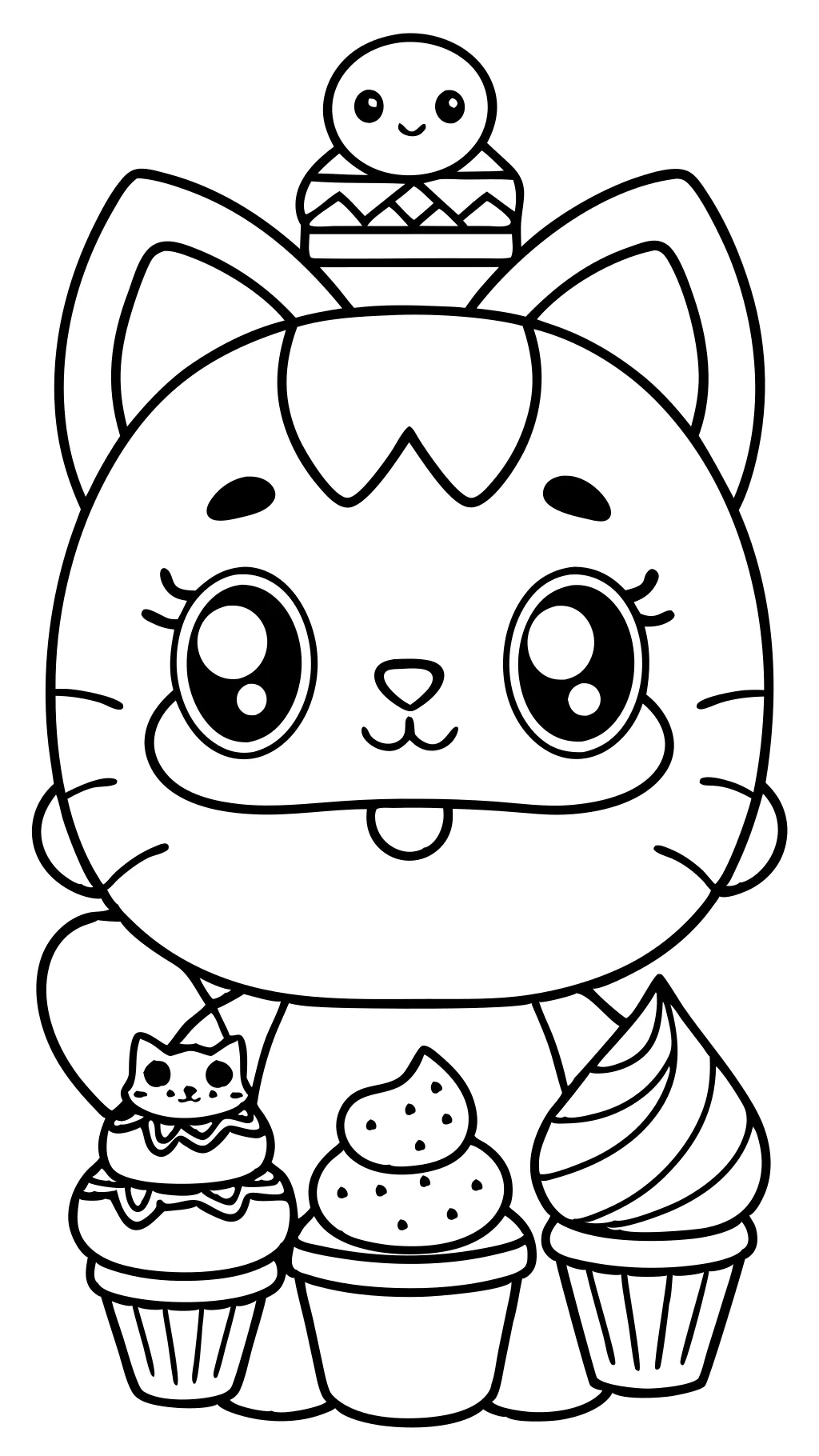 coloriage kawaii imprimable